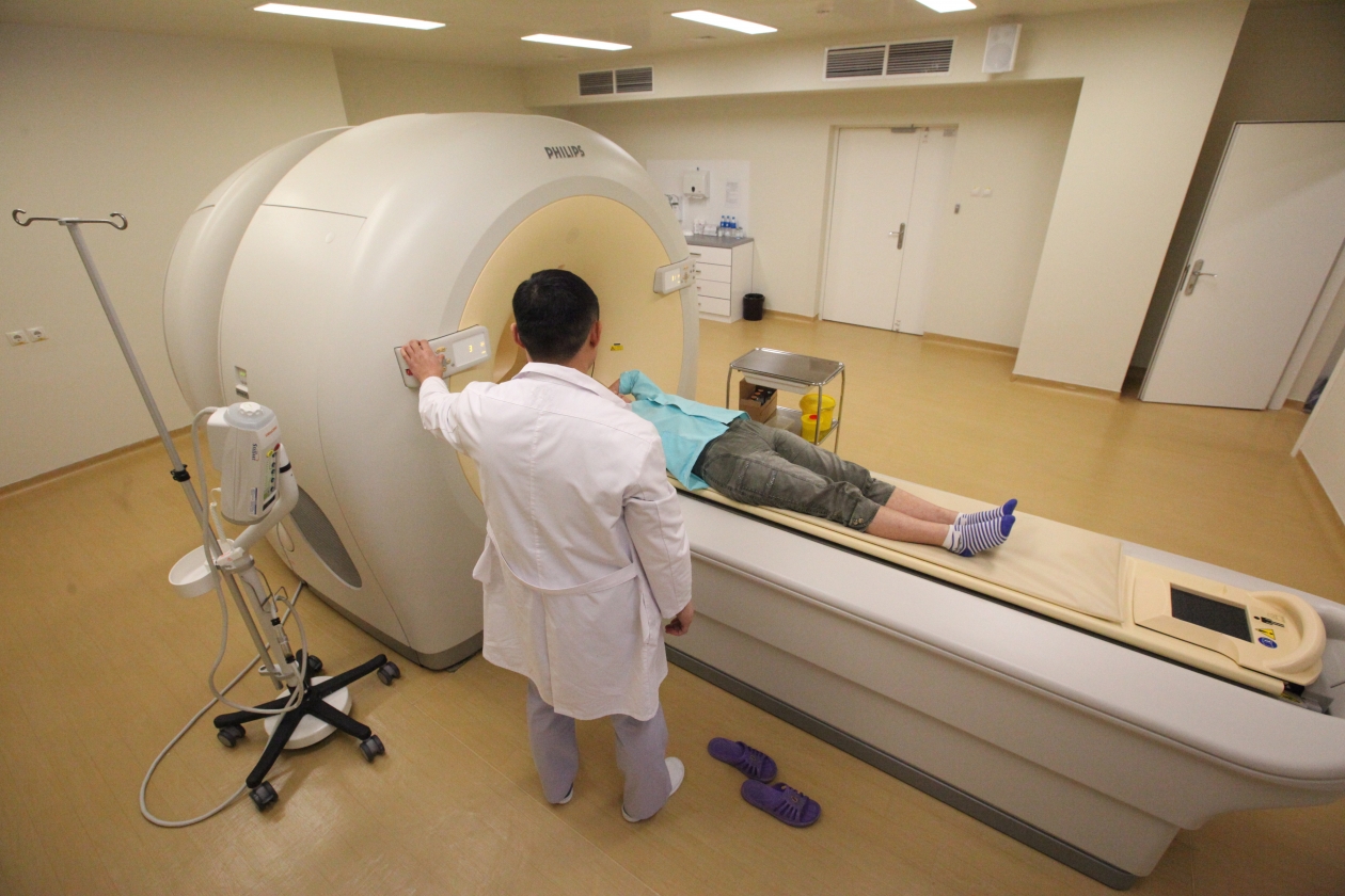 Обследование на томографе